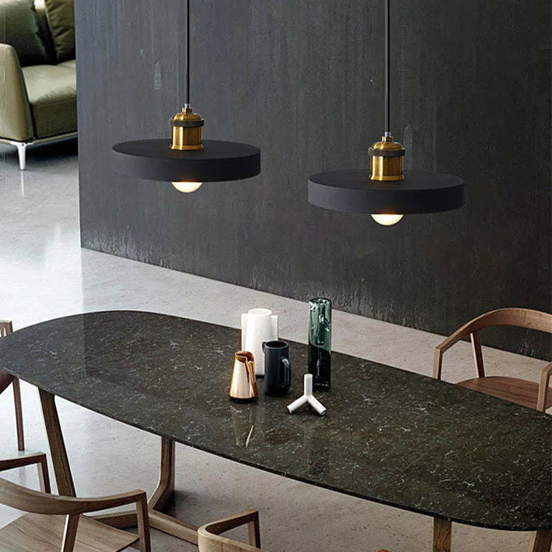 Modern Minimalist Retro Loft Pendant Light Fixture for Kitchen Dining Room Bedroom Restaurant