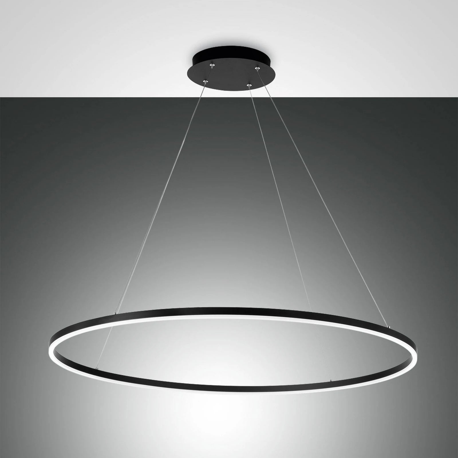 31.5" Modern LED Pendant Light Circle Design