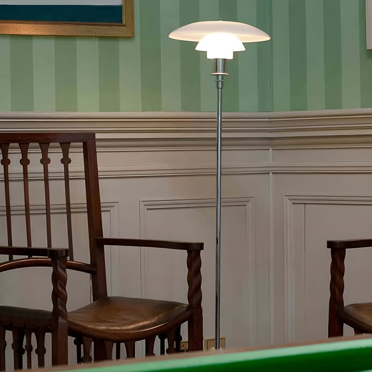 Modern Chrome Floor Lamp for Hotels