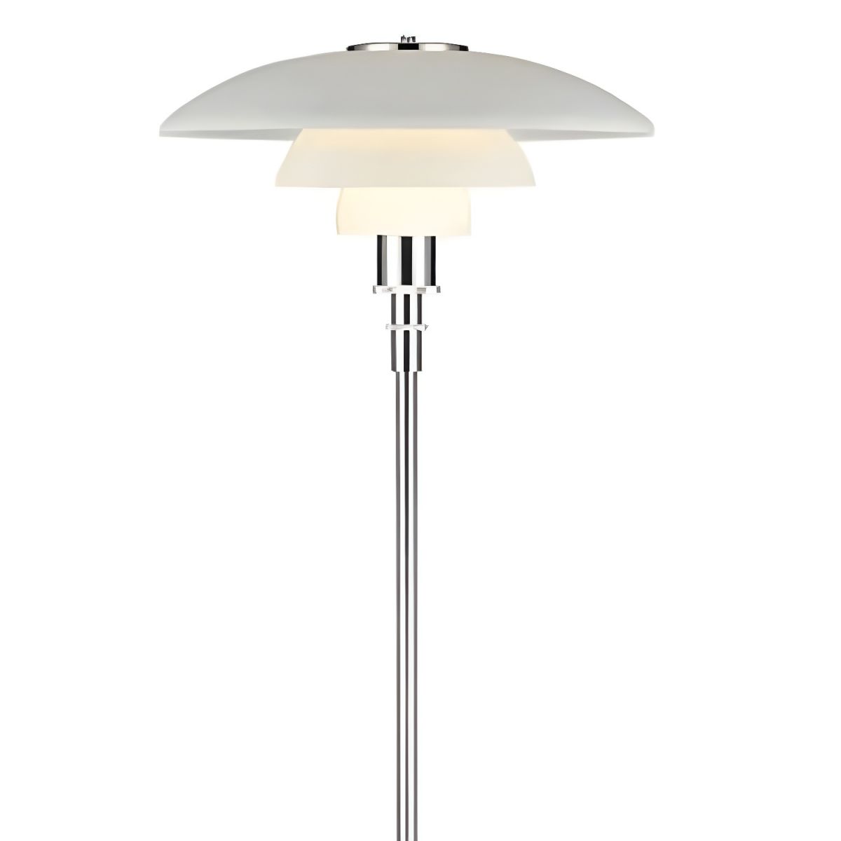 Modern Chrome Floor Lamp for Hotels