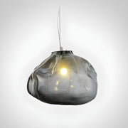 Suspension nordique en verre au Design nuage