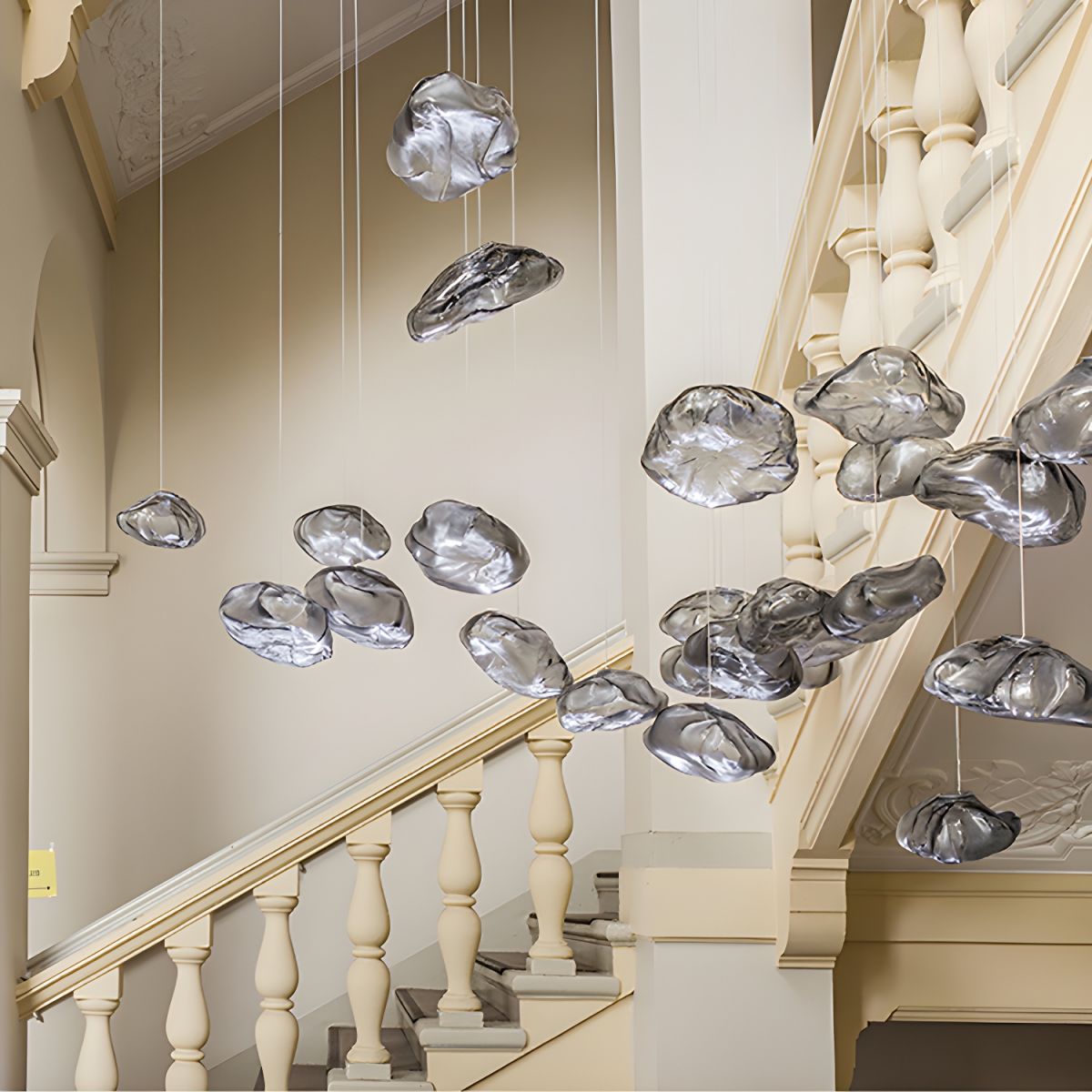 Suspension nordique en verre au Design nuage