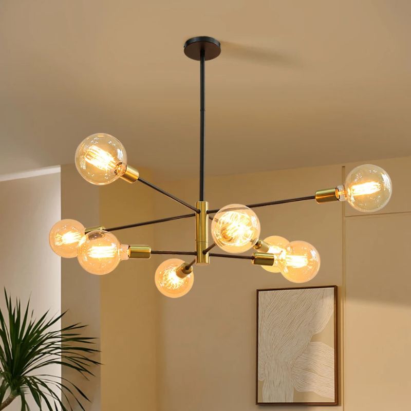 Plafond moderne suspension luminaire E27 lustre suspension lampe chambre salle à manger salon pour la décoration de la maison éclairage intérieur