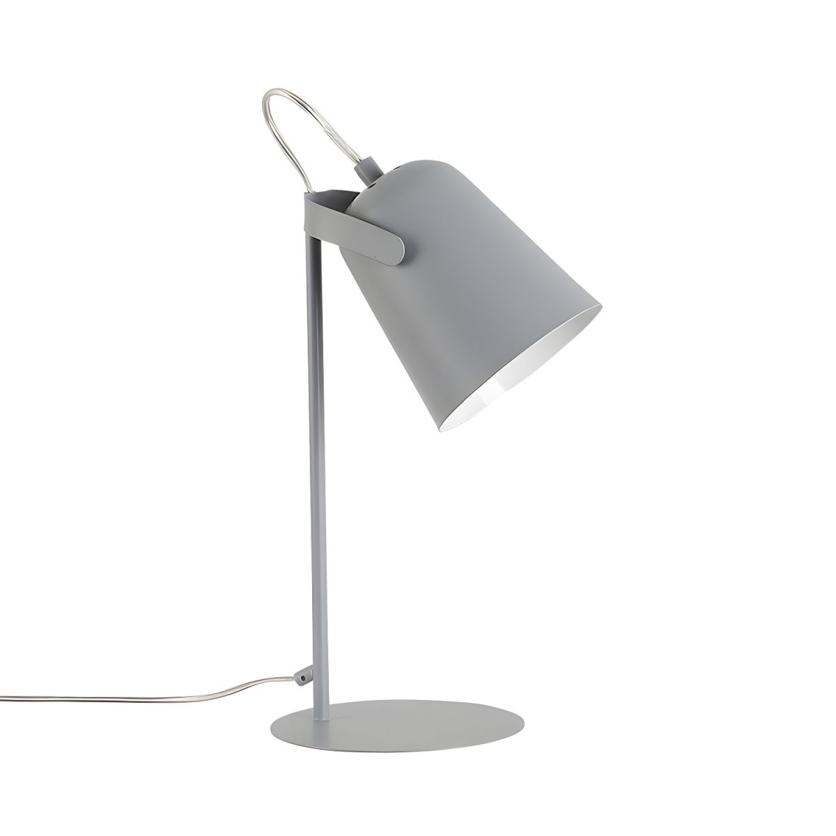 Modern Desk Lamp with Cylindrical Shade