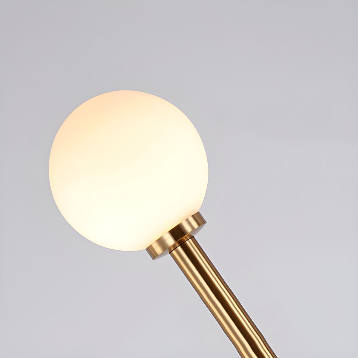 Modern LED Floor Lamp with Multiple Glass Balls