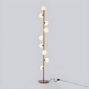 Modern LED Floor Lamp with Multiple Glass Balls