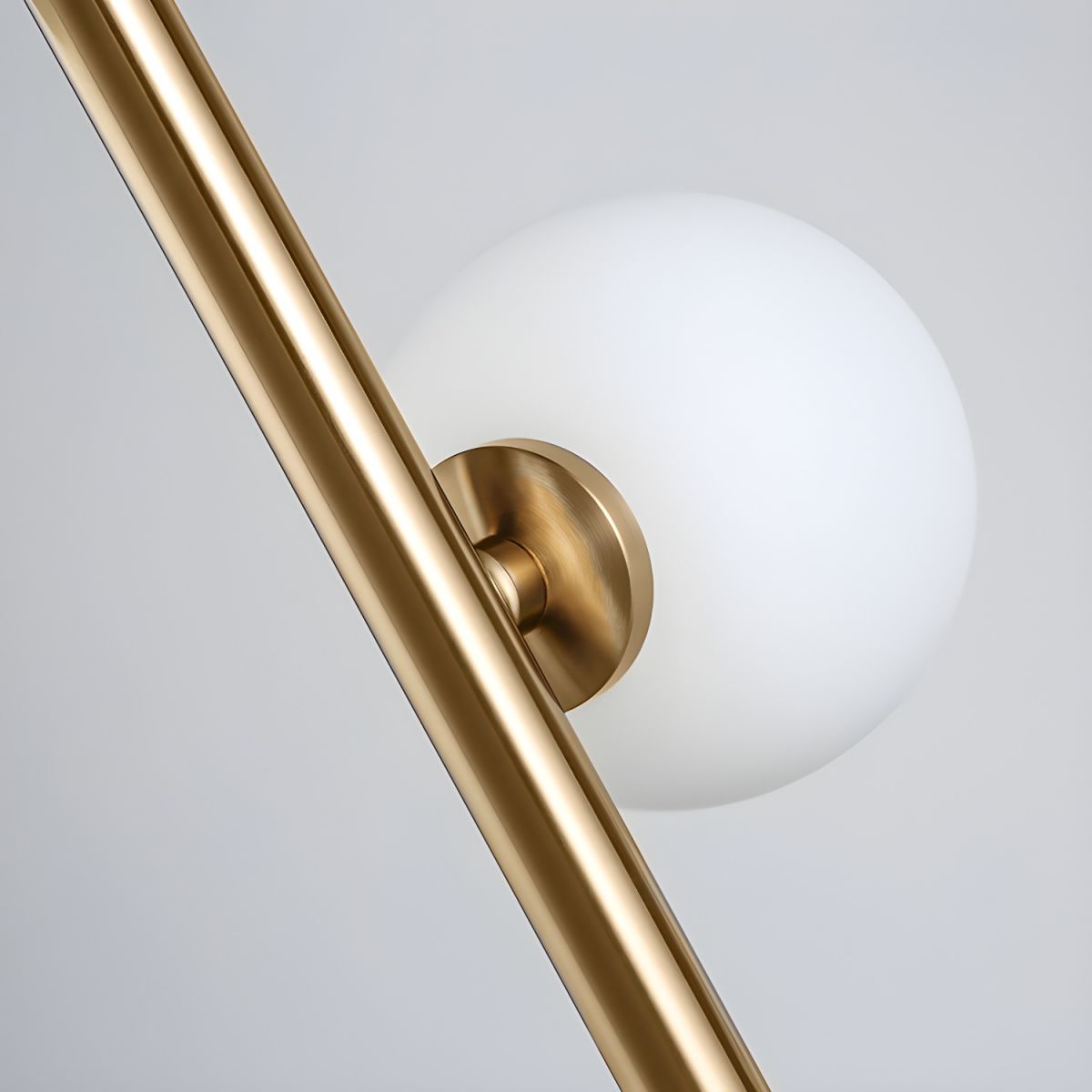 Modern LED Floor Lamp with Multiple Glass Balls