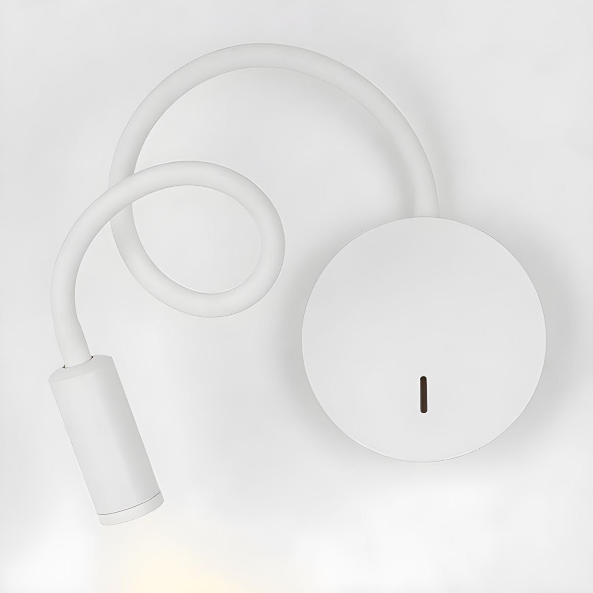 GYS LED Desk Lamp with Switch - 3W Flexible Reading Light in White/Black