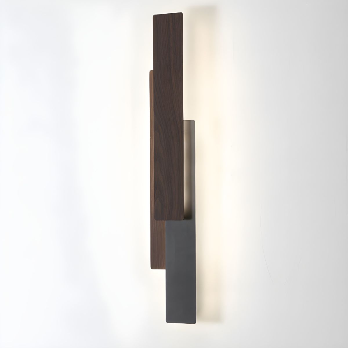 Modern Natural Wood Wall Sconce