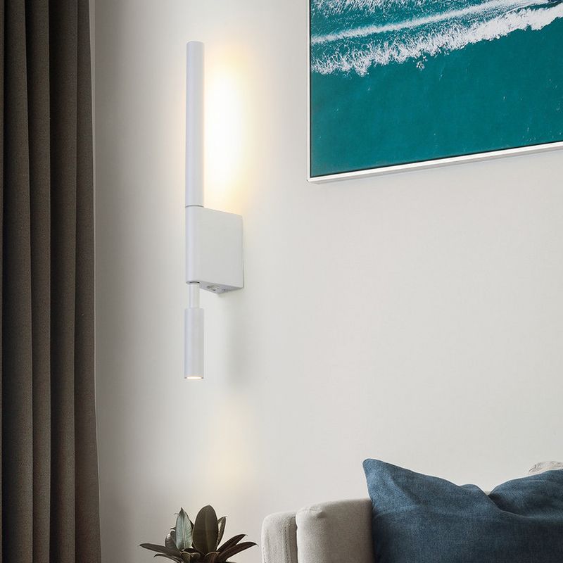 Modern Minimalist Nordic Wall Bedside Lamp with Adjustable Switch
