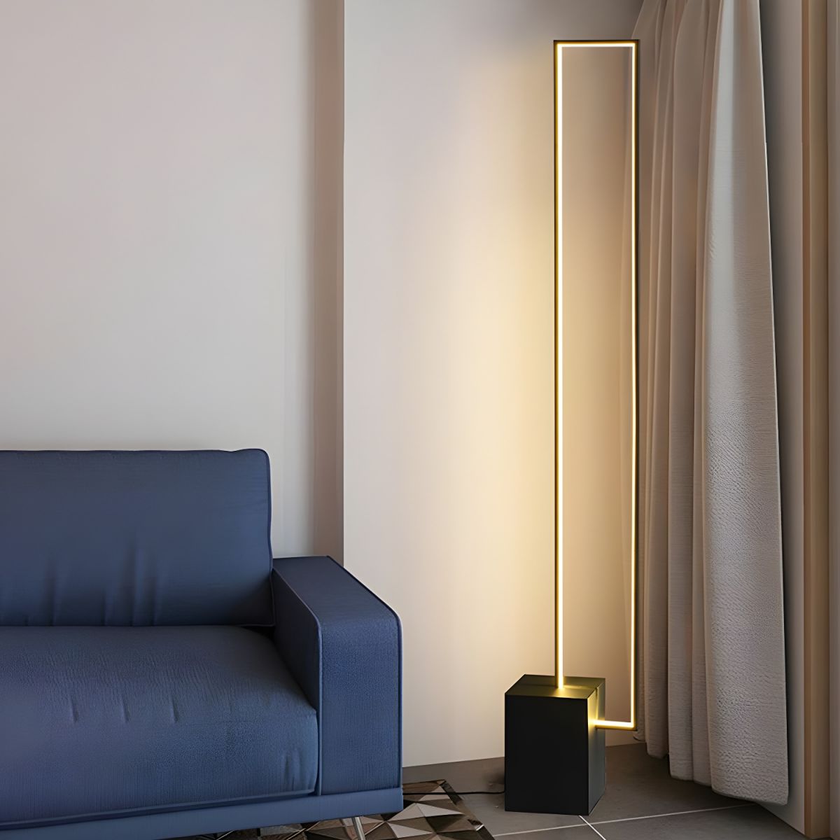 Minimalist Desk Floor Lamp for Study