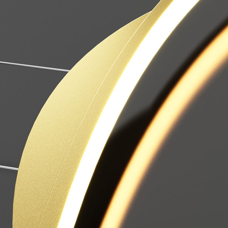Curved Nordic Pendant Light for Kitchen Bar