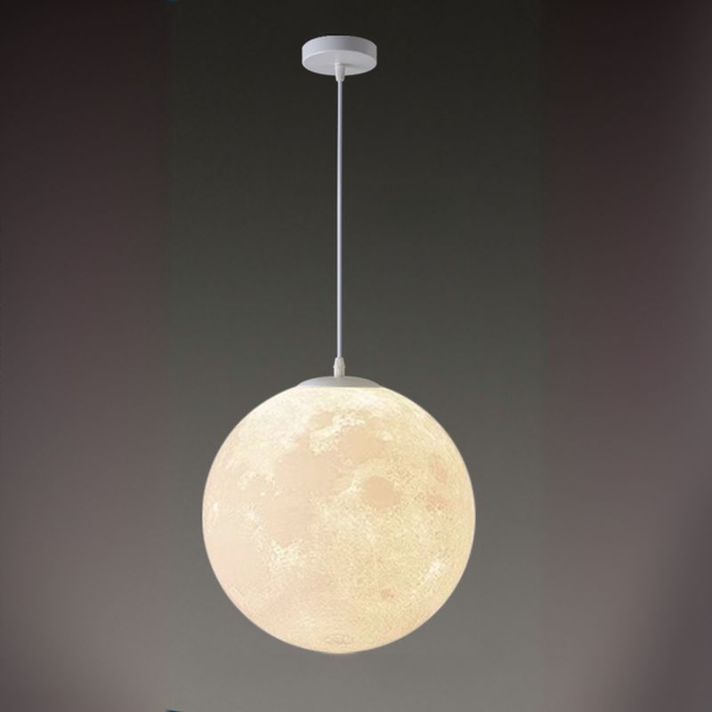 Sandyha Full Moon LED Hanging Light for Table Bar
