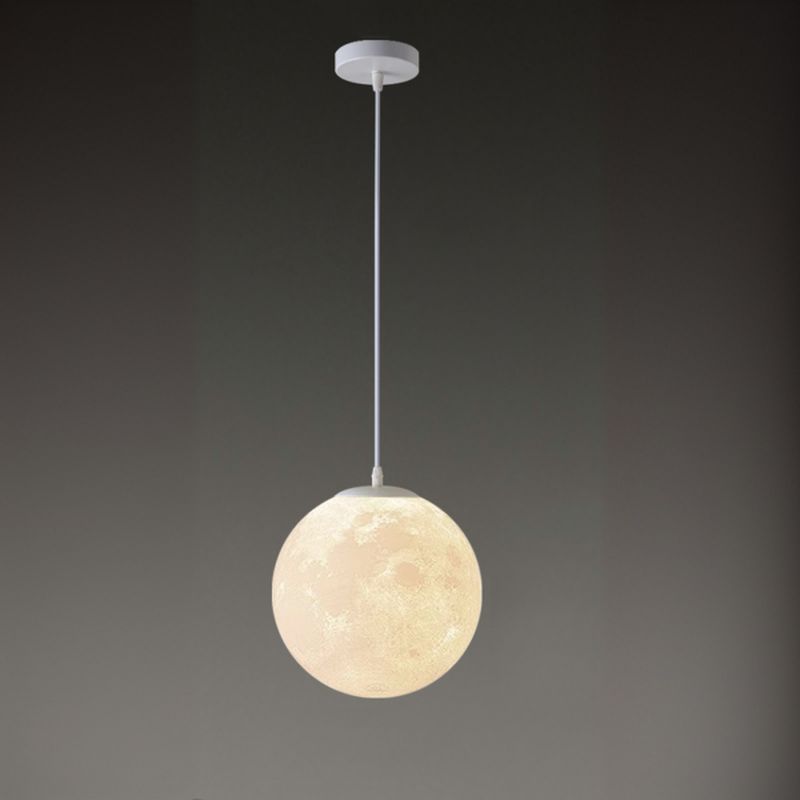 Sandyha Full Moon LED Hanging Light for Table Bar