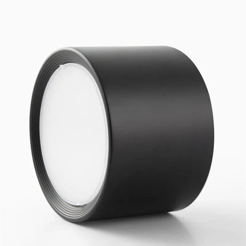 12W Surface Mount LED Ceiling Spot Light Black Norenza