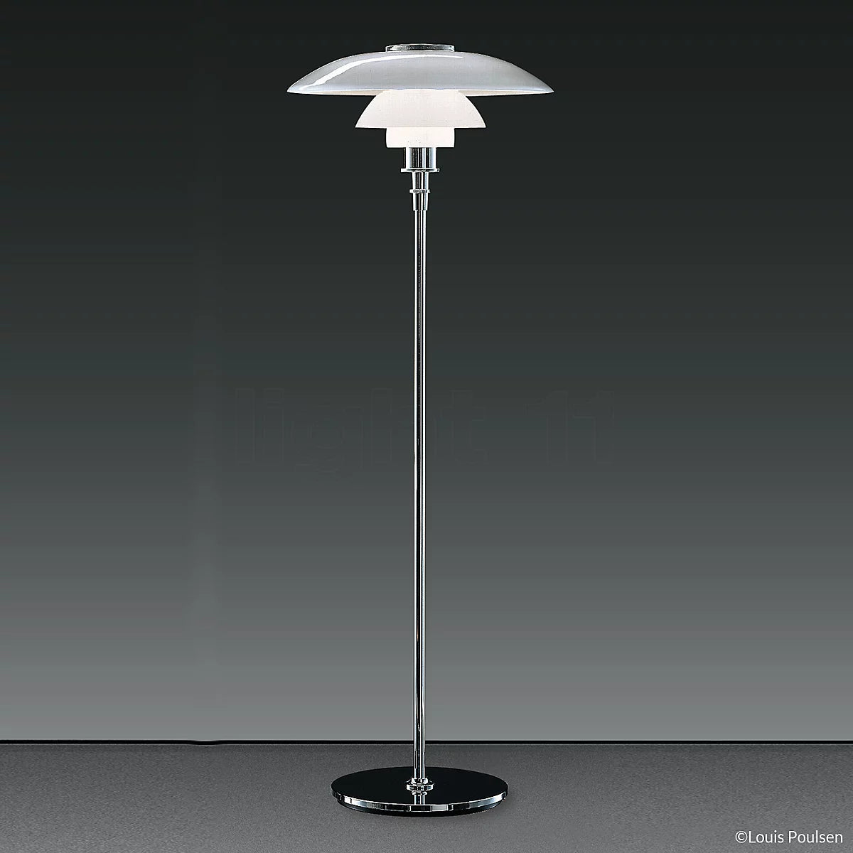 Modern Chrome Floor Lamp for Hotels