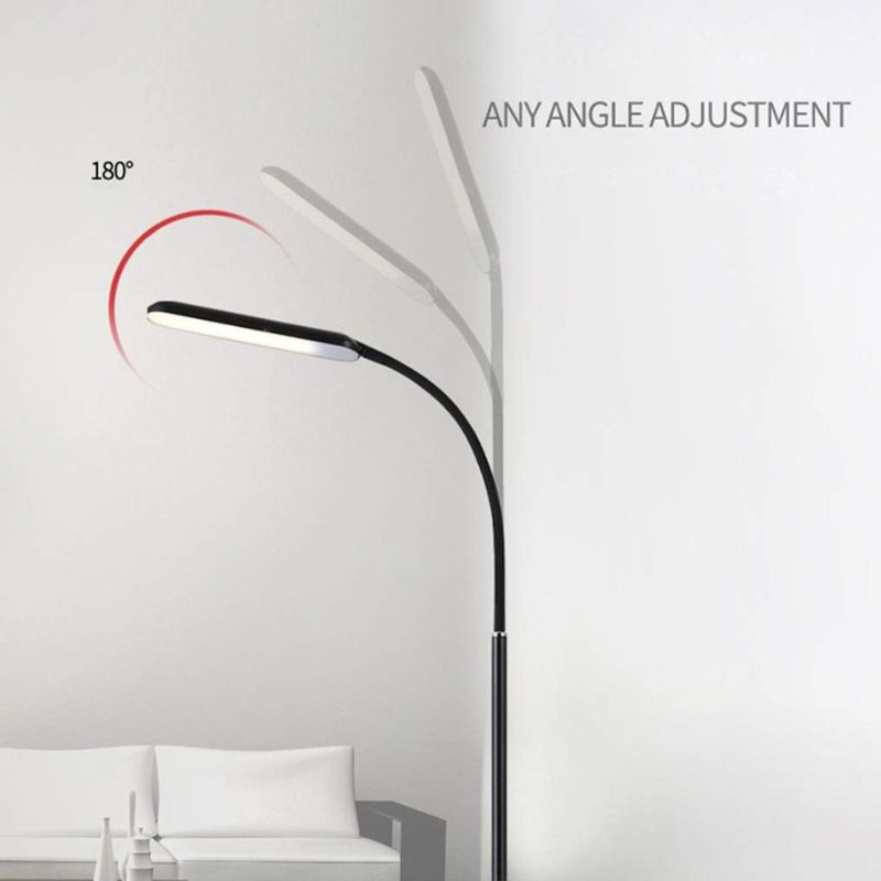 Modern LED Floor Lamp with Touch Switch and Remote Control