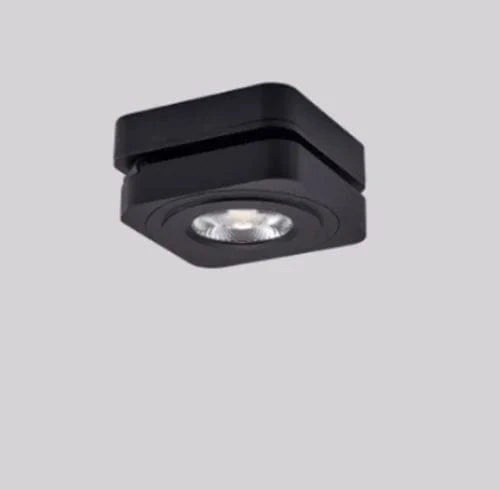 360-Degree Rotating LED Surface Mount Downlights Black Norenza