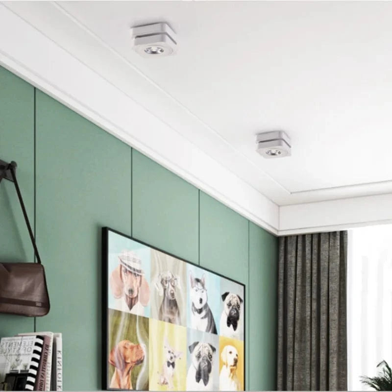 360-Degree Rotating LED Surface Mount Downlights Norenza