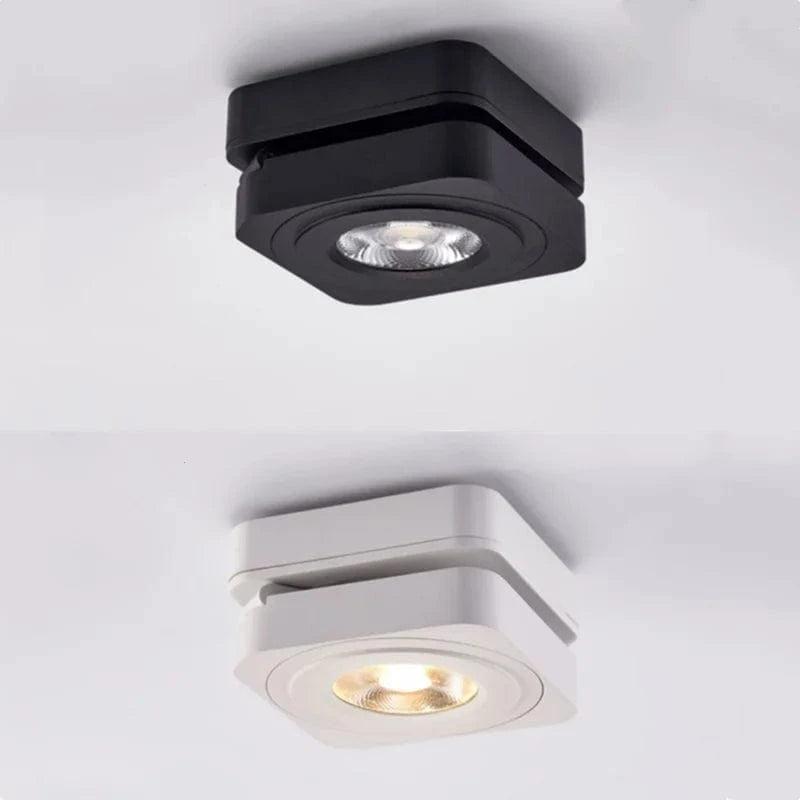 360-Degree Rotating LED Surface Mount Downlights Norenza