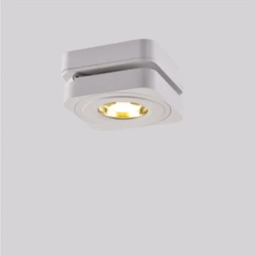 360-Degree Rotating LED Surface Mount Downlights White Norenza