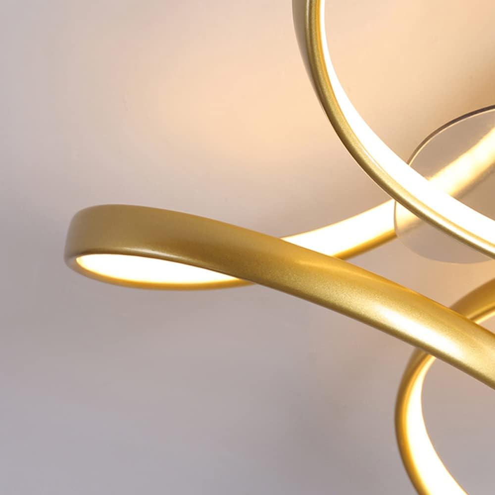 Modern LED Ceiling Fan Lamp with Remote Control