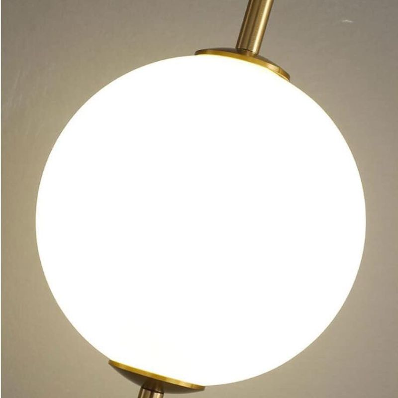Modern Glass Ball Pendant Light for Bedroom & Entryway