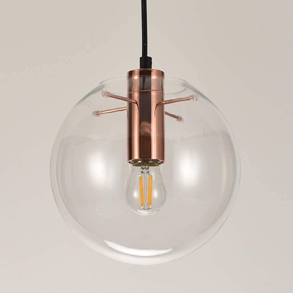 Suspension boules en verre et tige
