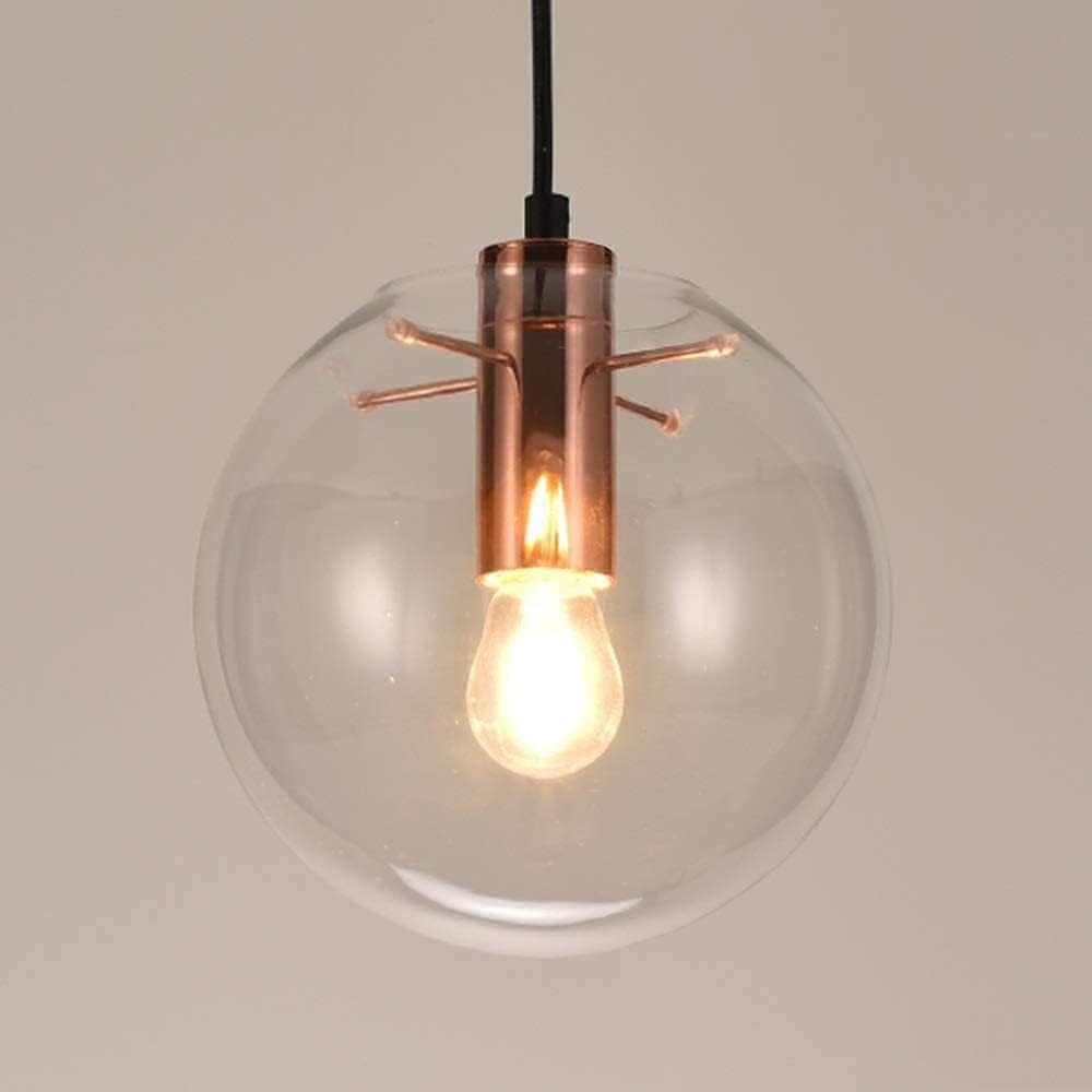 Suspension boules en verre et tige