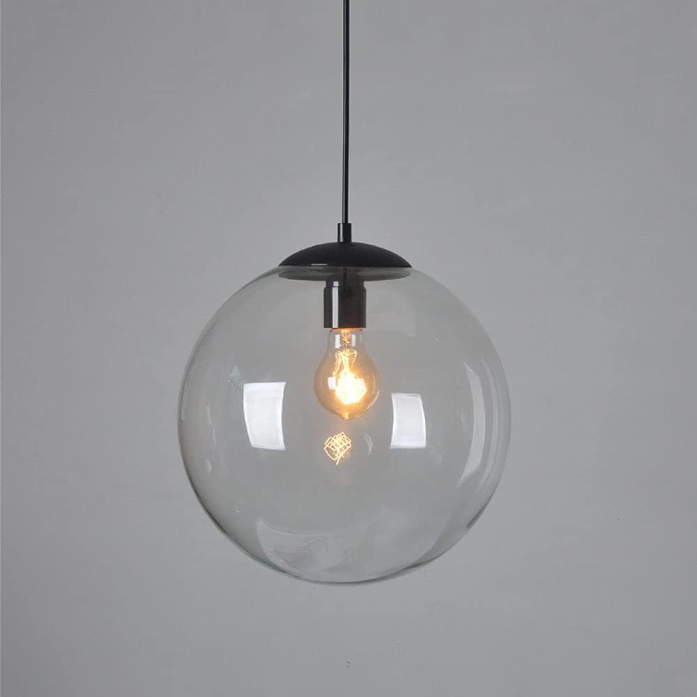 Suspension boules en verre et tige