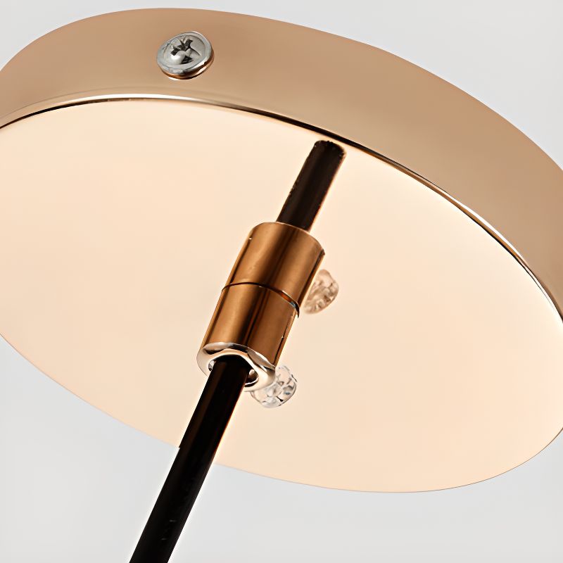 Suspension boules en verre et tige