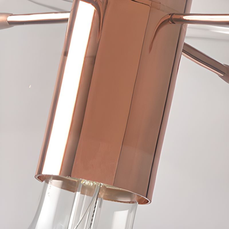 Suspension boules en verre et tige