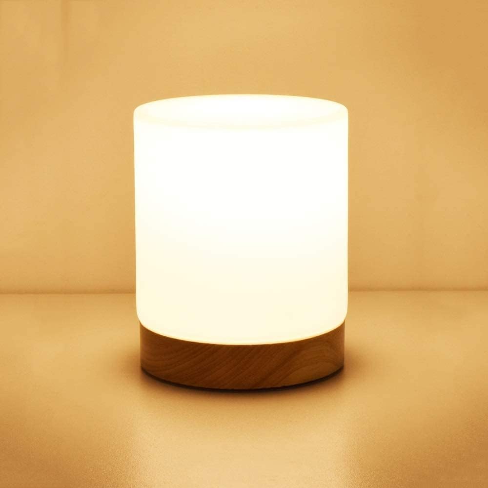 Touch-Sensitive LED Table Lamp with RGB Color Changing