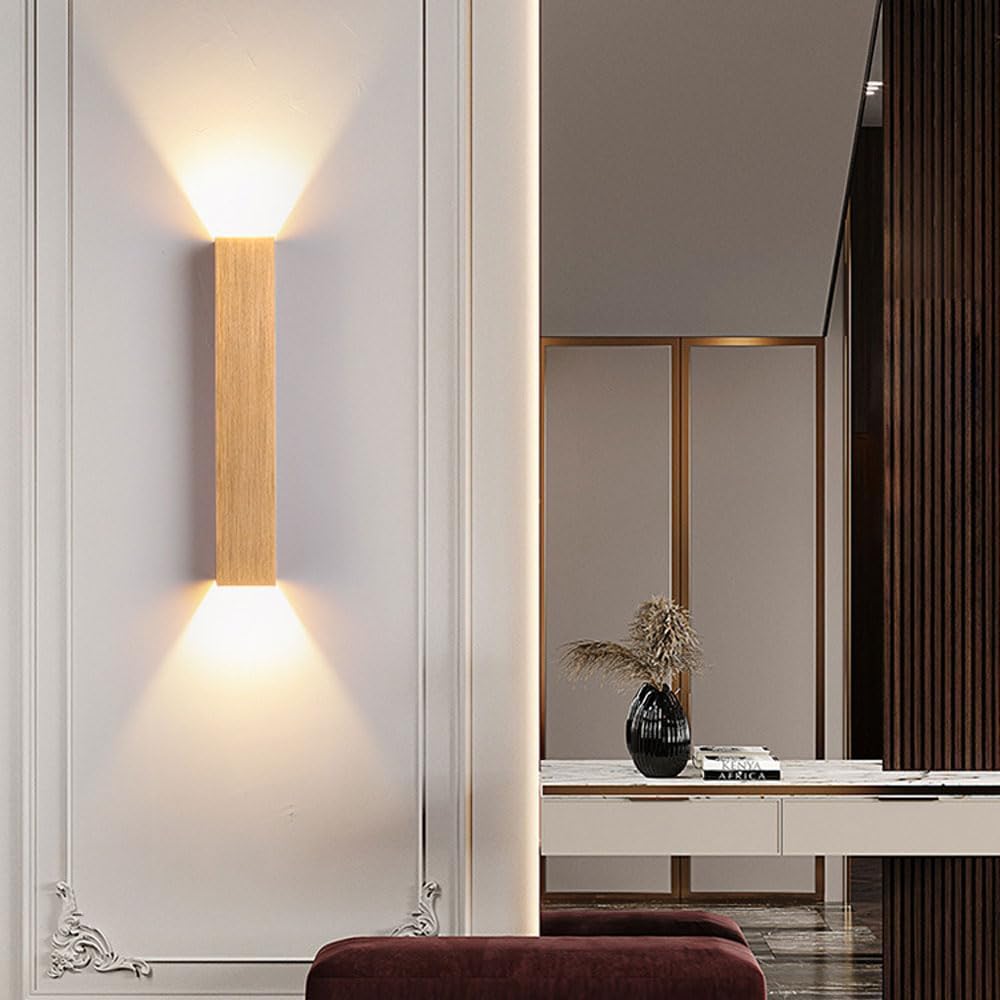 Modern Aluminum LED Wall Sconce for Home Decor - Bedroom, Living Room, Hallway Lighting