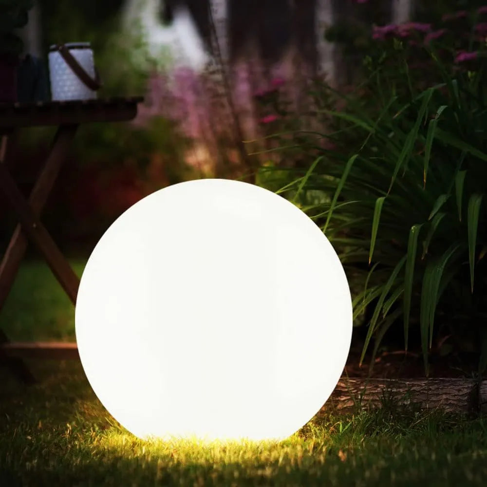 Modern LED Ball Floor Lamp for Indoor and Outdoor Decor