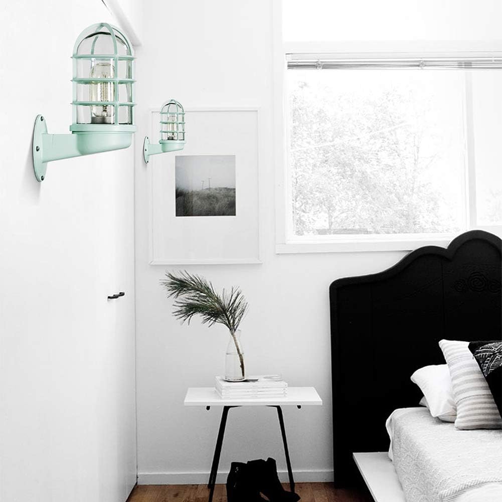Outdoor LED Colorful Pendant Light with Cylindrical Cages