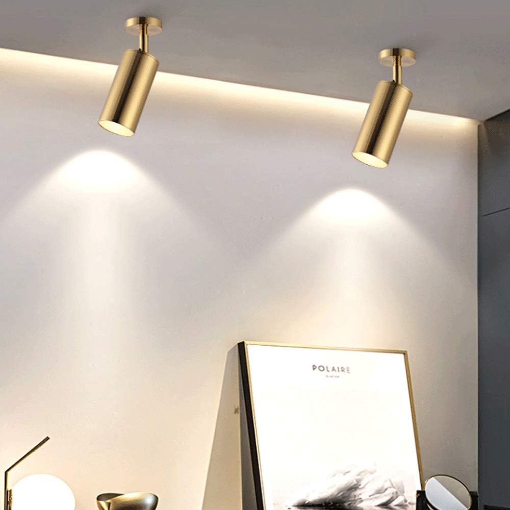 Aluminum Cylinder LED Spotlight Design