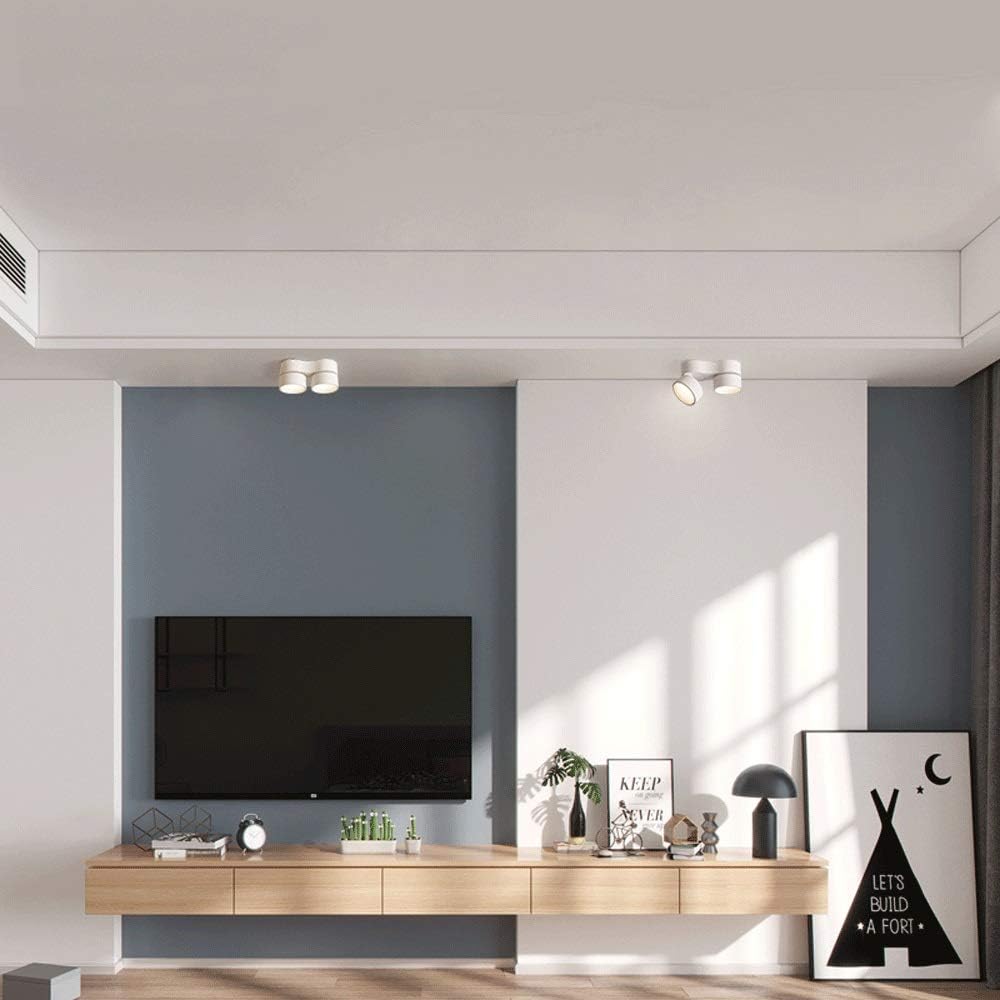 Flexible LED Spot Light with Surface Mount and Rotating Adjustment for Indoor Lighting