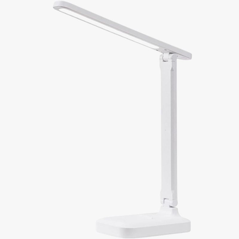 Foldable LED Desk Lamp - 3 Adjustable Brightness Levels, Touch Control, Eye Protection, USB Rechargeable Night Light