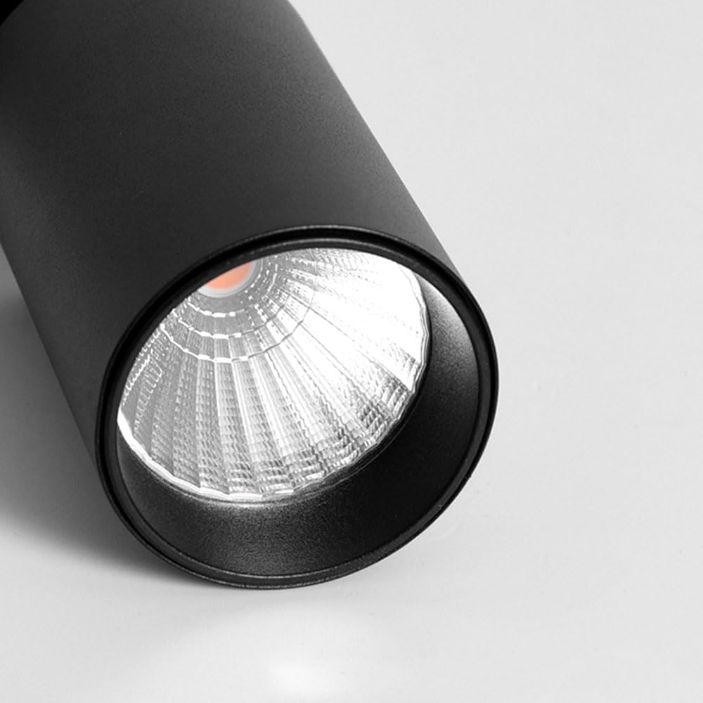 Modern Aluminum LED Cylinder Spot Light Rail
