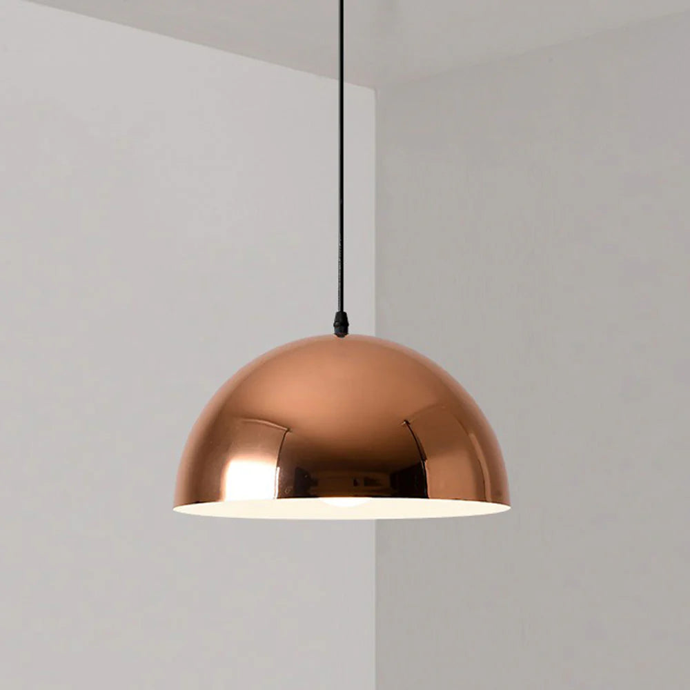 Suspension design rose gold de plusieurs formes