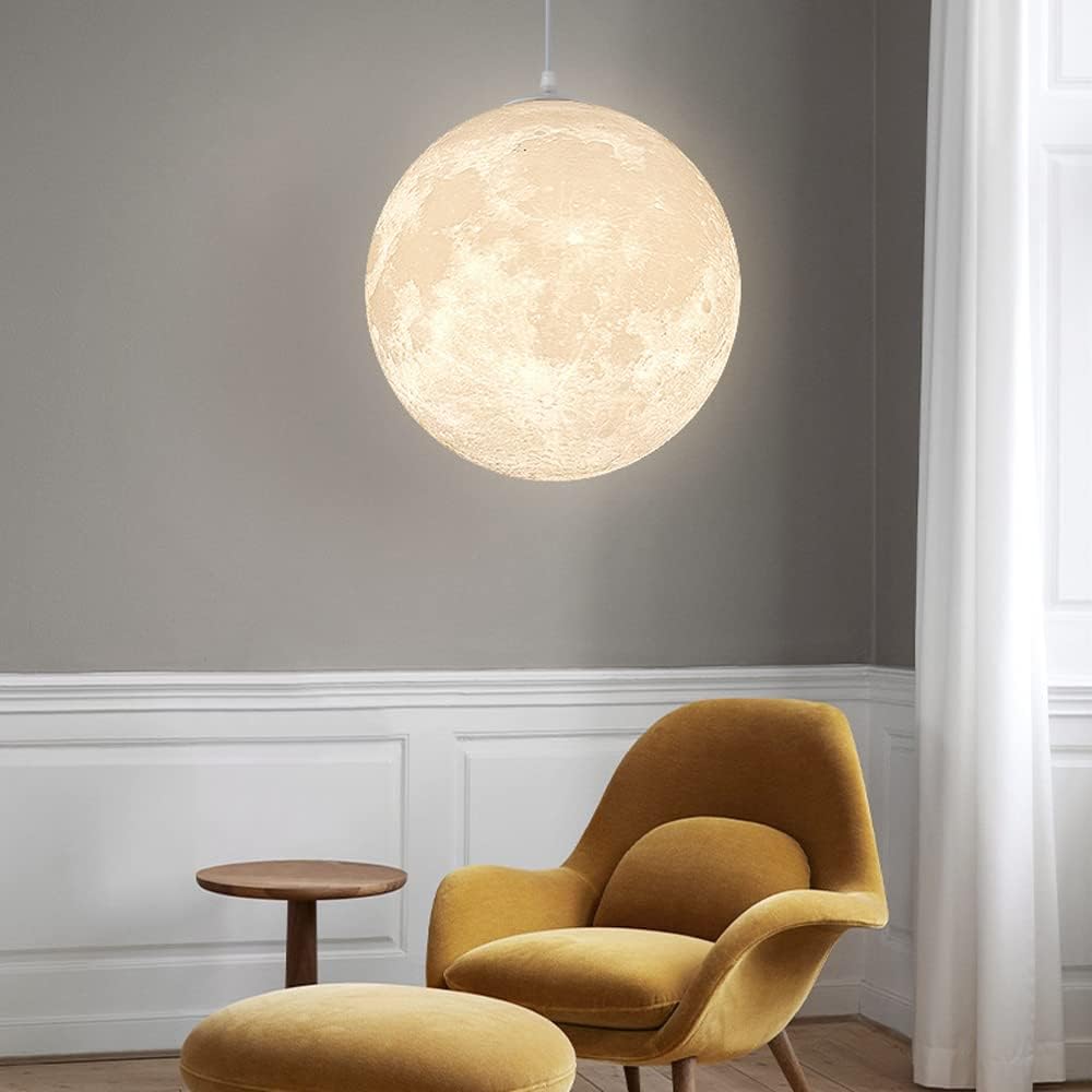 Sandyha Full Moon LED Hanging Light for Table Bar