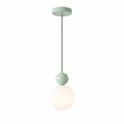 Modern Glass Pendant Light for Cafe Bar Counter