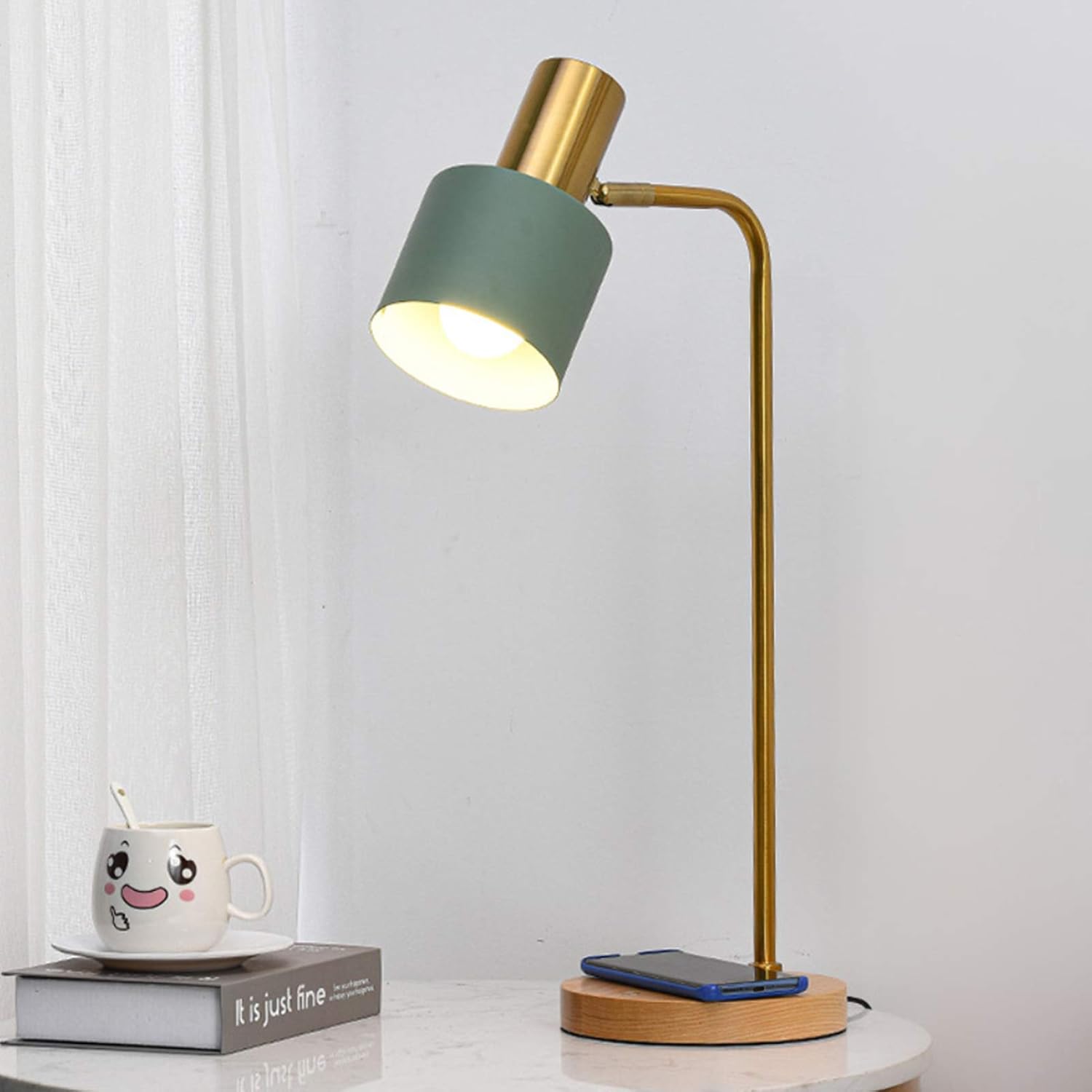 Adjustable Nordic LED Desk Lamp for Reading and Decor