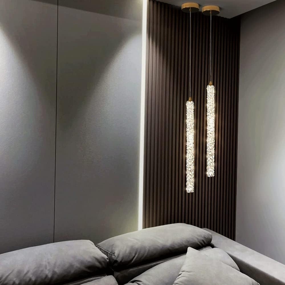 Modern Crystal Bedside Lamp for Home Decor