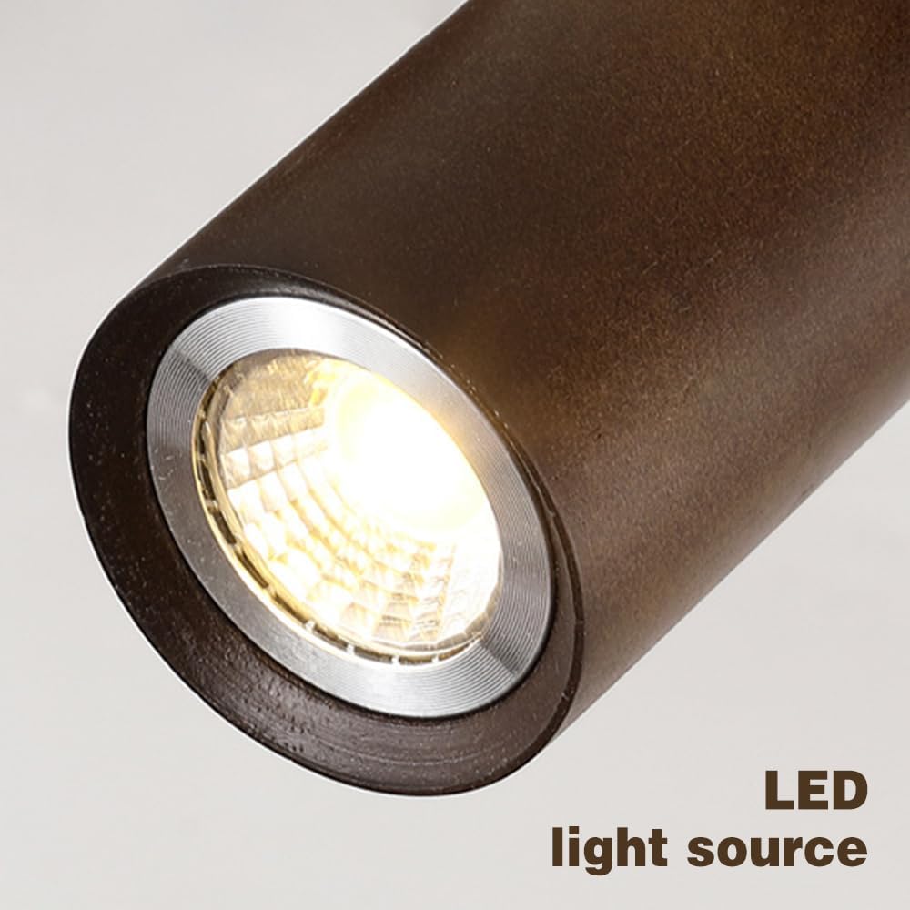 Elegant Walnut Spotlights for Stylish Indoor Lighting