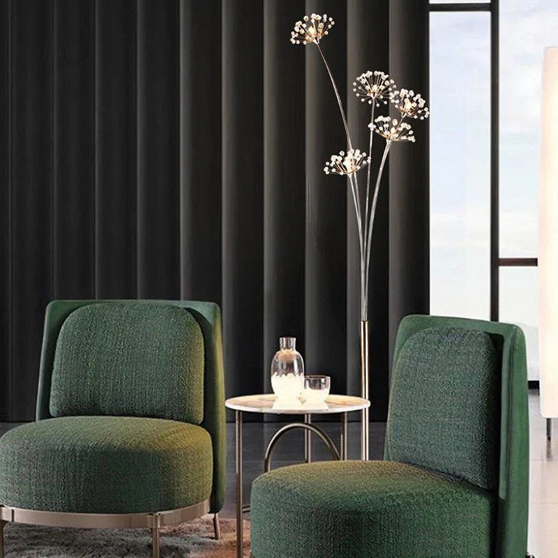 Modern LED Flower-Shaped Floor Lamp