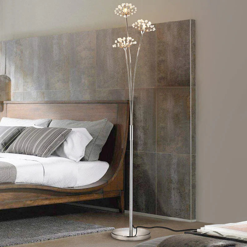 Modern LED Flower-Shaped Floor Lamp
