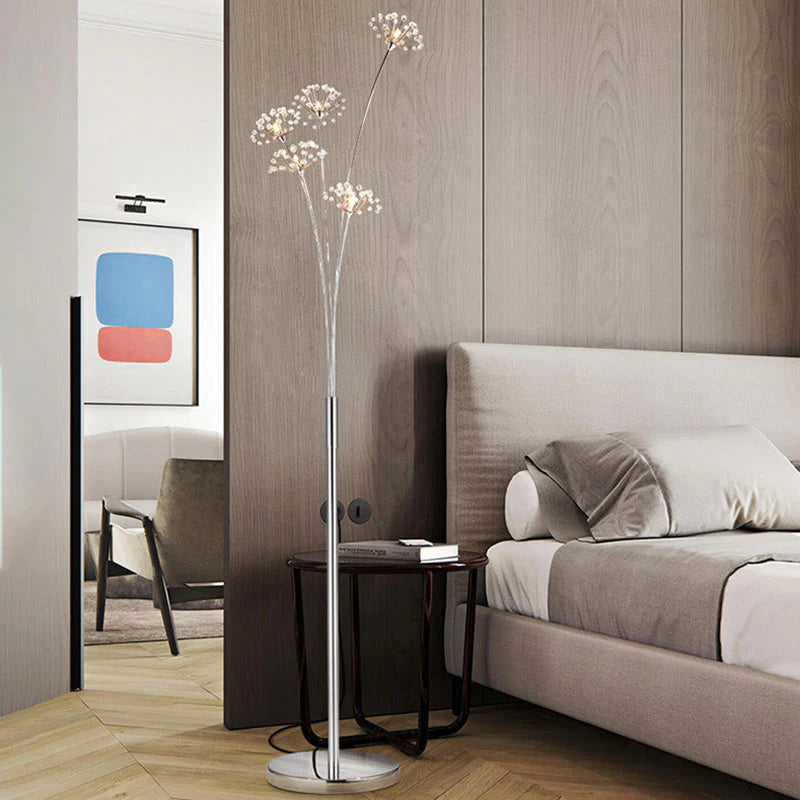 Modern LED Flower-Shaped Floor Lamp