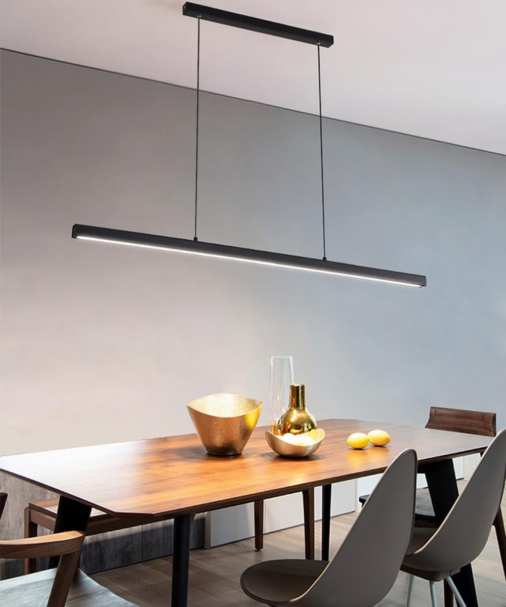 Modern Minimalist Nordic LED Long Bar Dining Room Desk Light